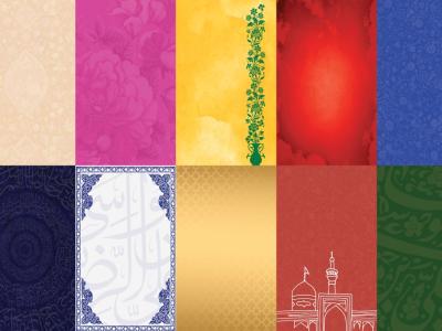 زمینه و بک گراند خام ولادت امام رضا (ع)