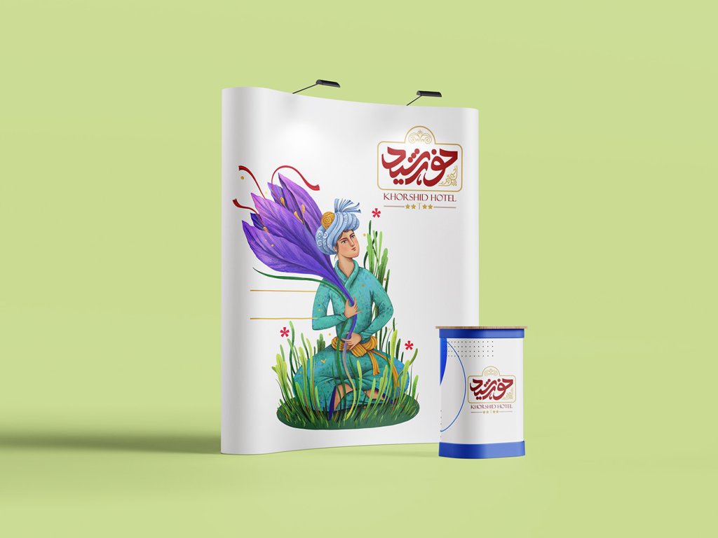  لایه باز موکاپ دکور و استیج