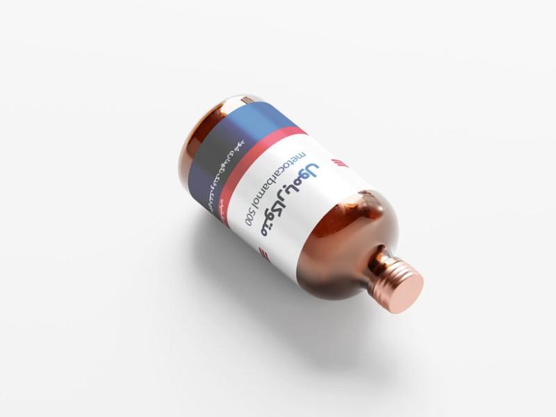 -طرح-لایه-باز-موکاپ-شیشه-قرص-و-دارو