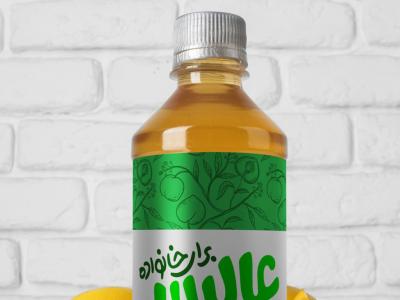  لایه باز موکاپ بطری پلاستیکی
