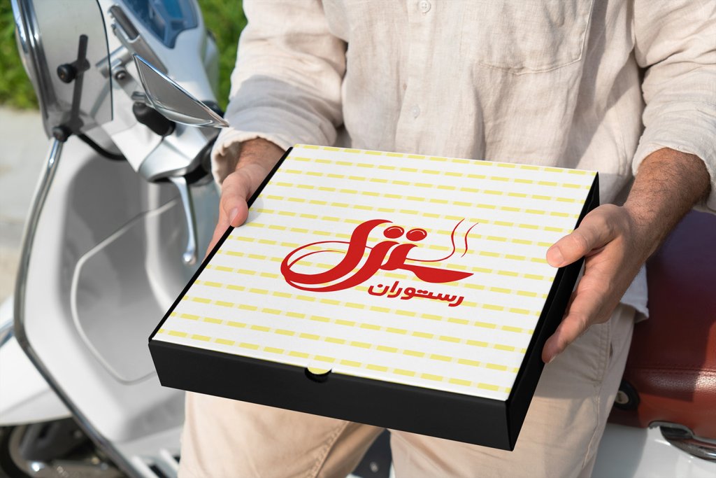  طرح لایه باز موکاپ جعبه پیتزا