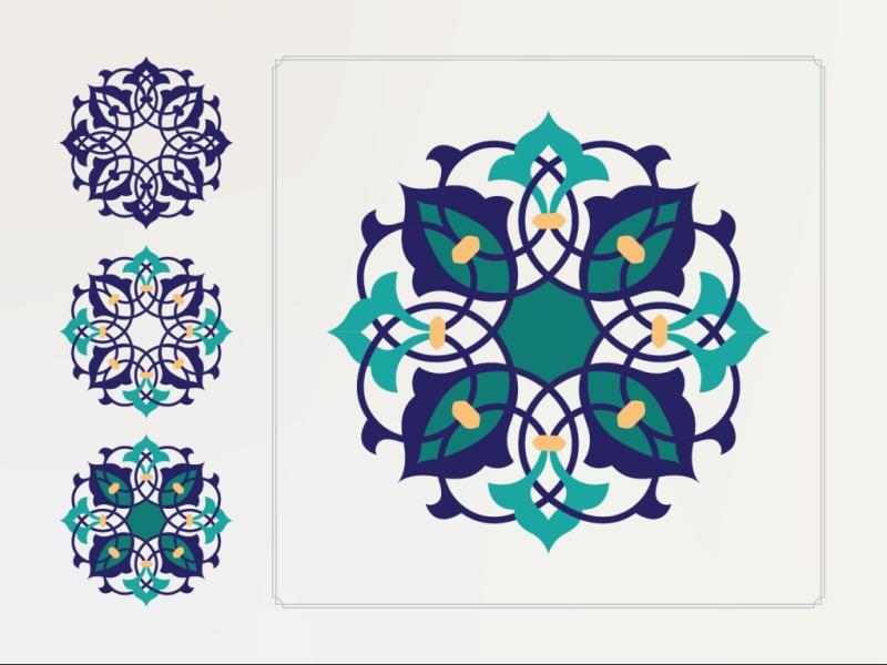 وکتور-تزئینی-اسلیمی-