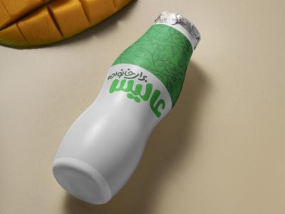  لایه باز موکاپ بطری پلاستیکی