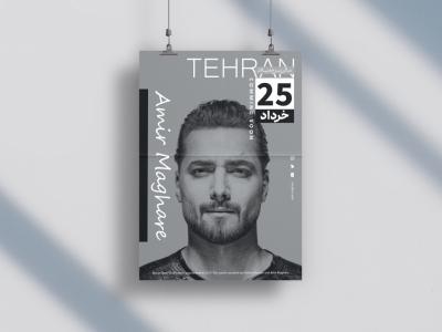 پوستر کنسرت امیر مقاره