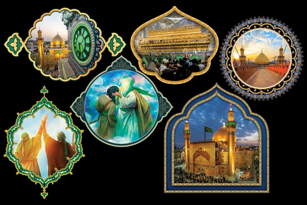 تصاویر قالب اسلیمی غدیرخم