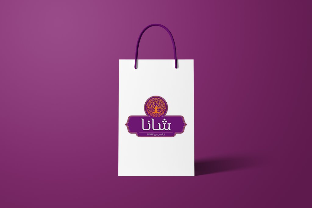 طرح لایه باز موکاپ پاکت خرید(تبلیغاتی)