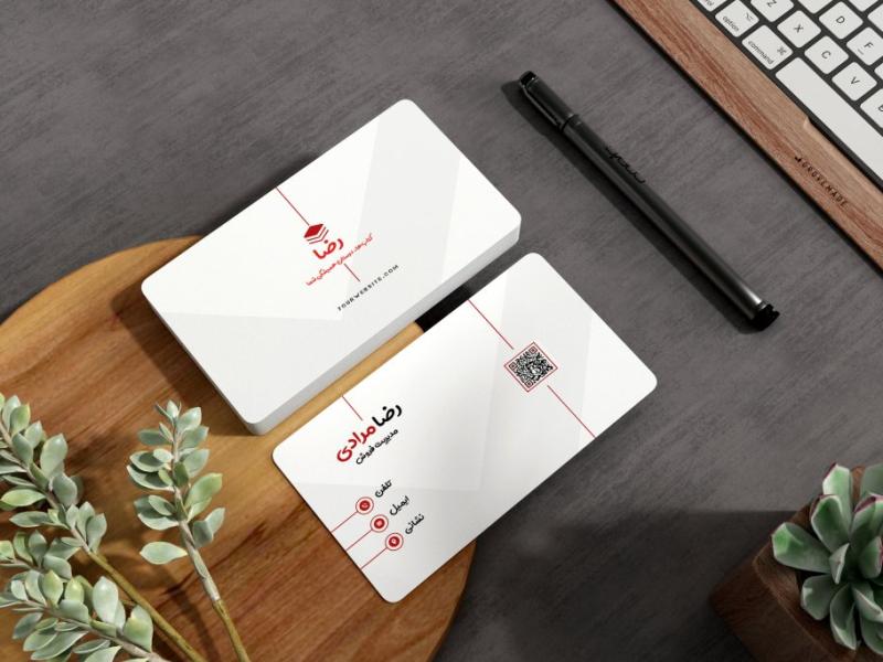 کارت-ویزیت-لایه-باز-|-PSD