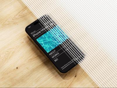 موکاپ گوشی همراه آیفون