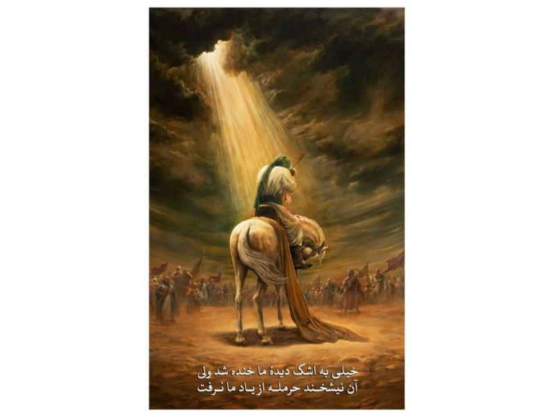 دکور-و-پشت-منبر-حضرت-علی-اصغر(ع)-عاشورا