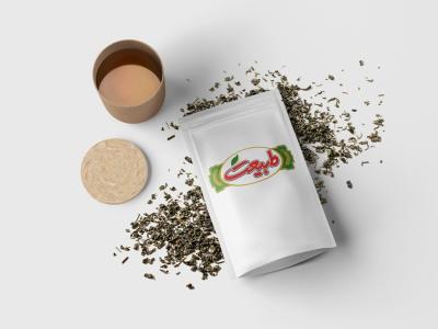  لایه باز موکاپ بسته بندی مواد غذایی