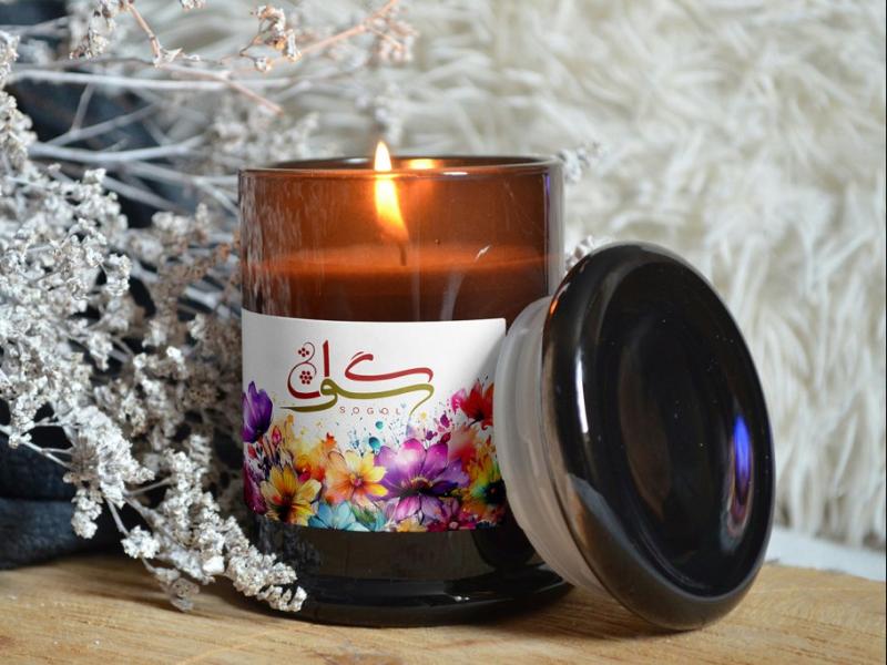 -طرح-لایه-باز-موکاپ-شمع