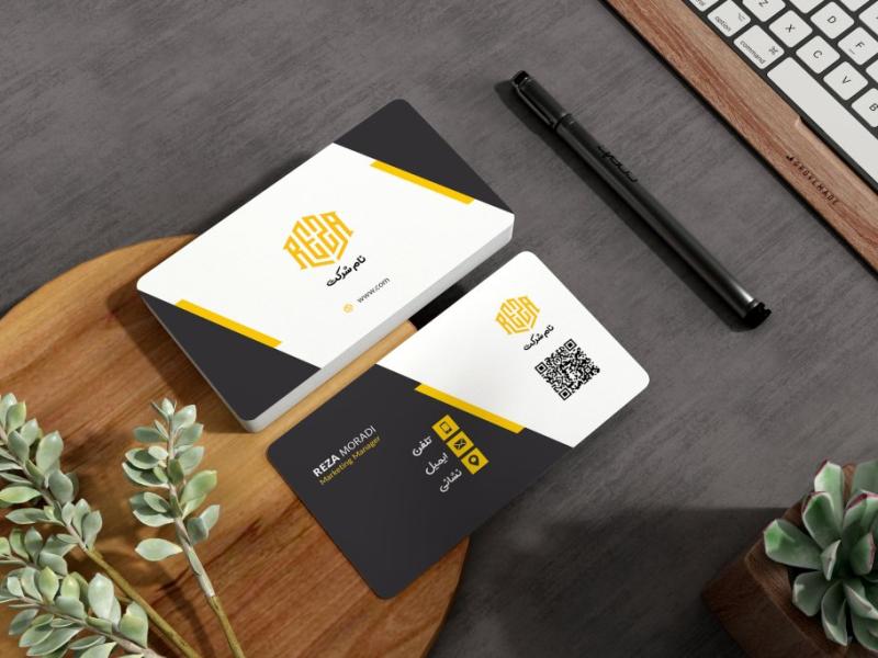 کارت-ویزیت-لایه-باز-|-PSD