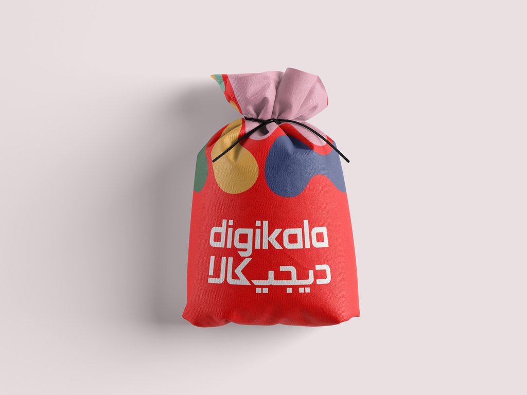  لایه باز موکاپ گونی و کیسه