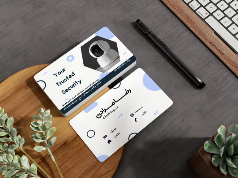 کارت-ویزیت-لایه-باز-|-PSD