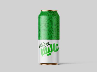  لایه باز موکاپ قوطی نوشیدنی