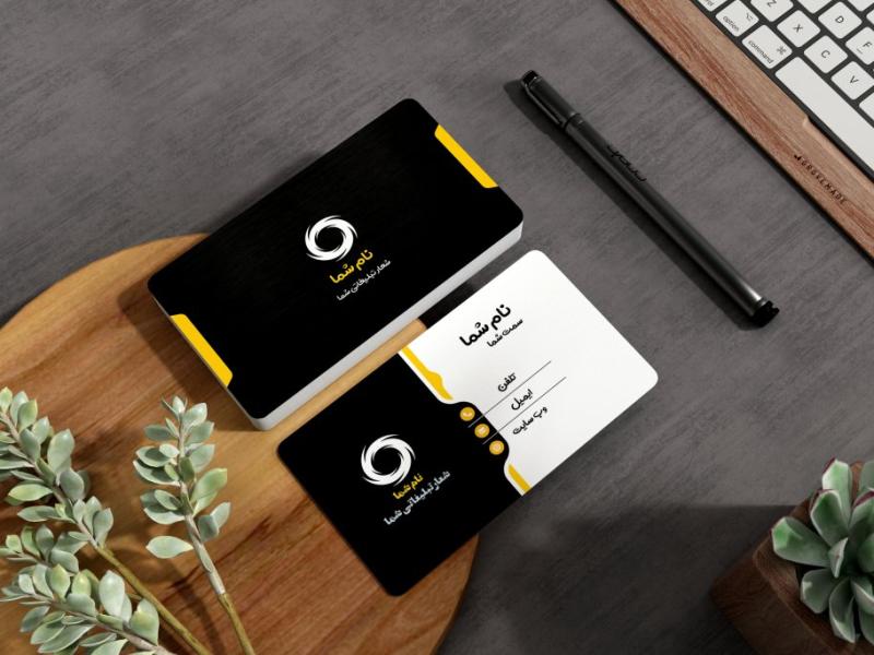 کارت-ویزیت-لایه-باز-|-PSD