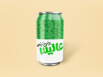  لایه باز موکاپ قوطی نوشیدنی