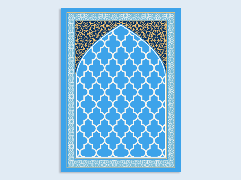 طرح-محراب-با-حاشیه-اسلیمی-طرح-لایه-باز-فتوشاپ-رنگ-زمینه-فیروزه-ای-بسیار-زیبا