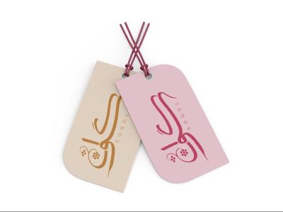  طرح لایه باز موکاپ اتیکت سه بعدی