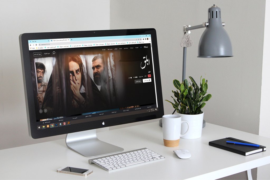  طرح لایه باز موکاپ مانیتور