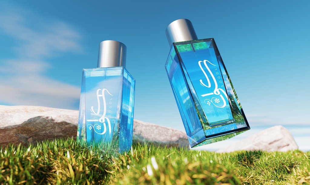  لایه باز موکاپ عطر و ادکلن