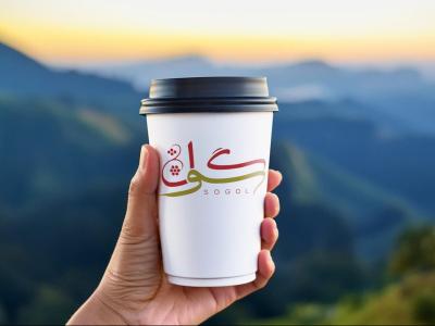 لایه باز موکاپ ماگ و لیوان
