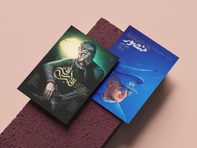  موکاپ لایه باز پوستر و کاغذ