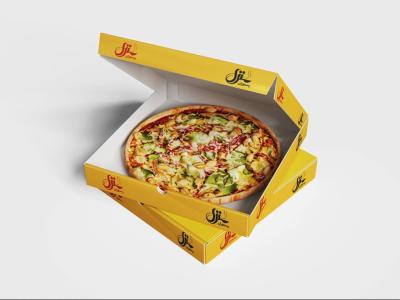  طرح لایه باز موکاپ جعبه پیتزا