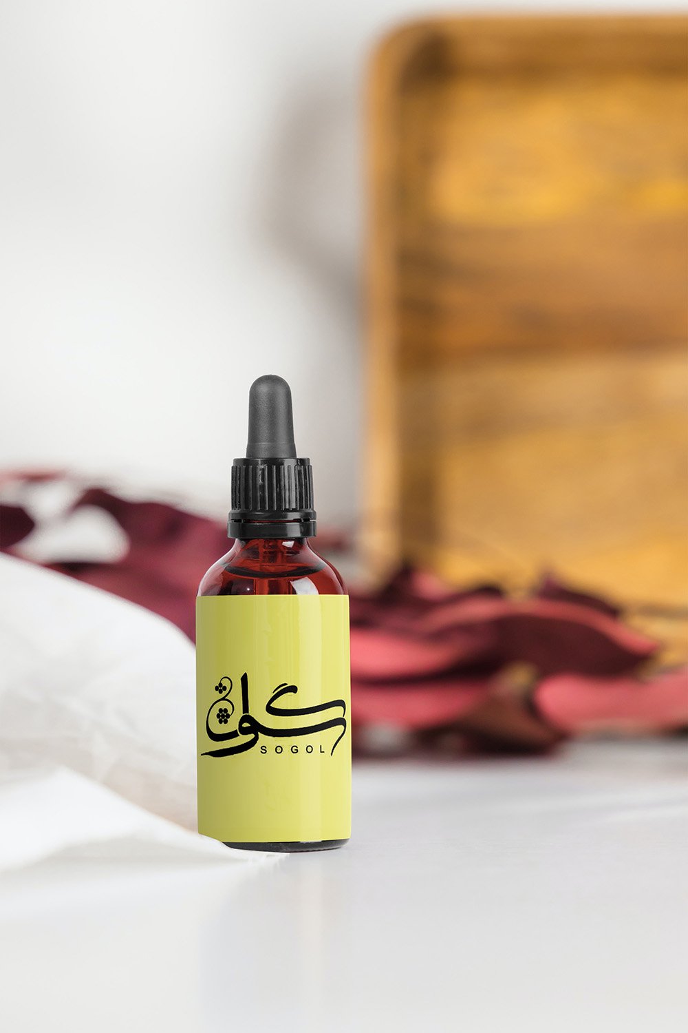  لایه باز موکاپ لوازم آرایشی بهداشتی