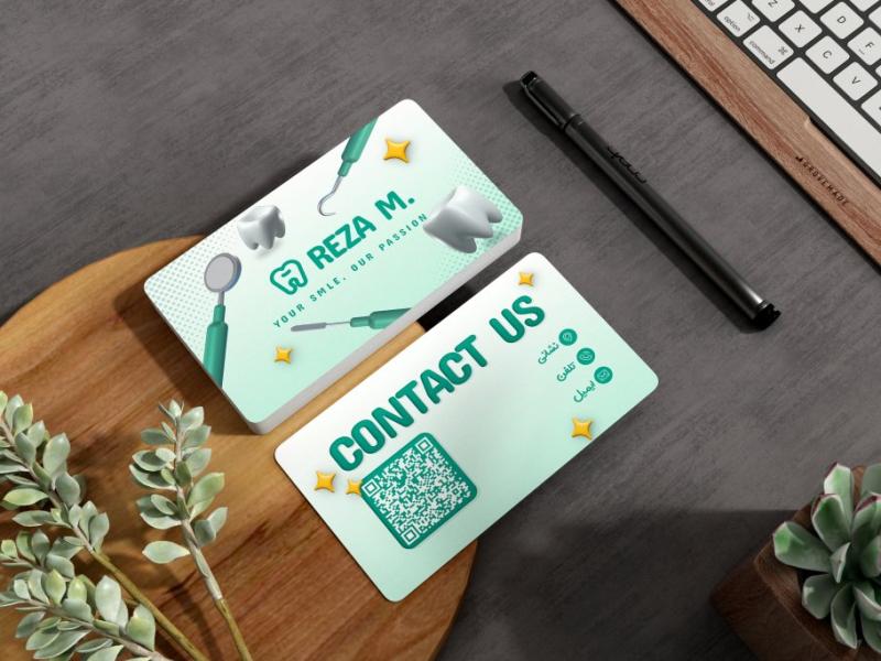 کارت-ویزیت-لایه-باز-|-PSD