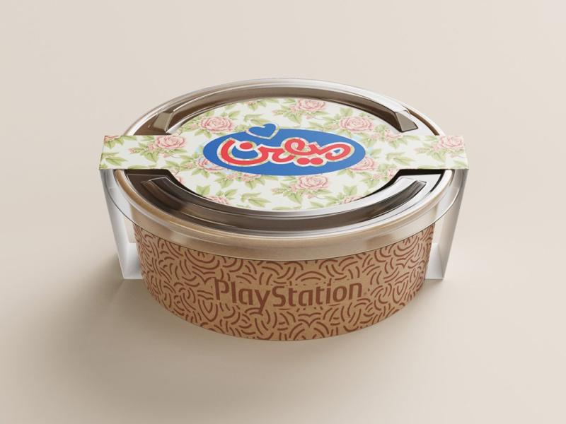 -لایه-باز-موکاپ-ظرف-ماست-و-بستنی