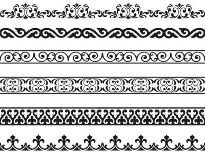 وکتور حاشیه تذهیب