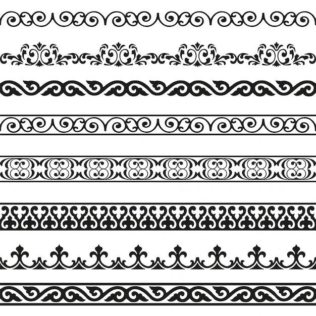 وکتور حاشیه تذهیب