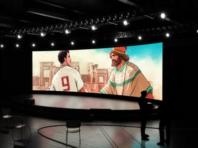  لایه باز موکاپ پرده سینما و دیتا پروژکتور