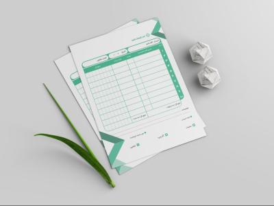 طرح لایه باز فاکتورفروش