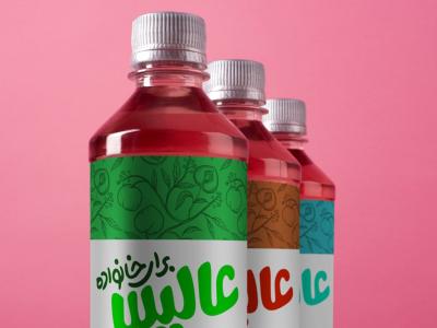  لایه باز موکاپ بطری شیشه ای