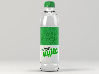  لایه باز موکاپ بطری پلاستیکی