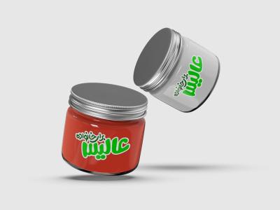  لایه باز موکاپ ظرف شیشه ای