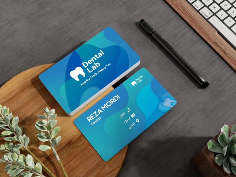 کارت-ویزیت-لایه-باز-|-PSD