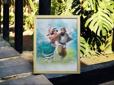  طرح لایه باز موکاپ قاب عکس
