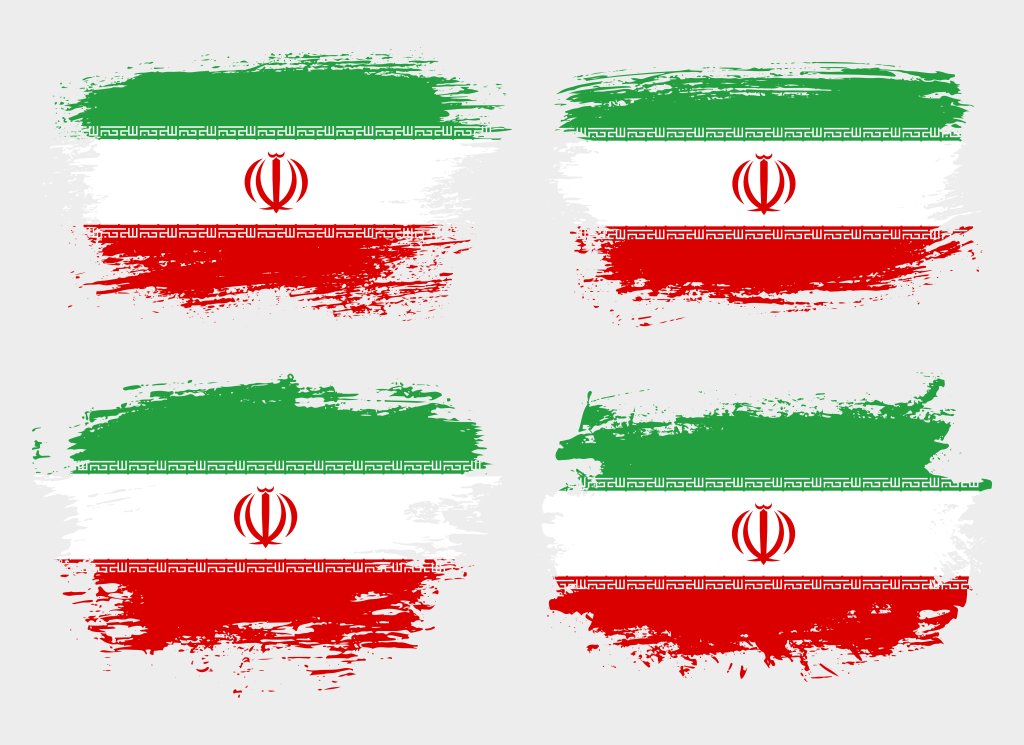 وکتور پرچم ایران 