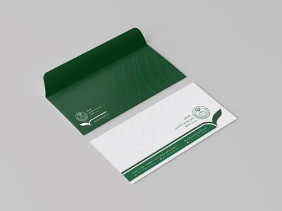 طرح پاکت نامه وکیل لایه باز 