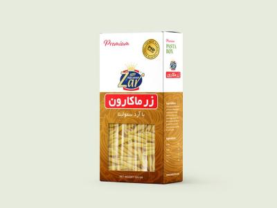  لایه باز موکاپ بسته بندی ماکارونی