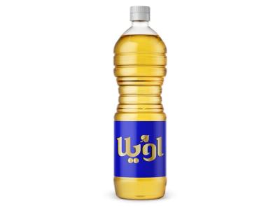  لایه باز موکاپ بطری روغن