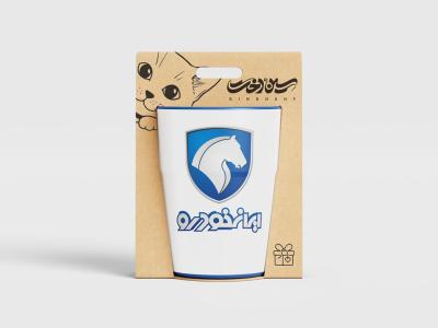  لایه باز موکاپ ماگ و لیوان