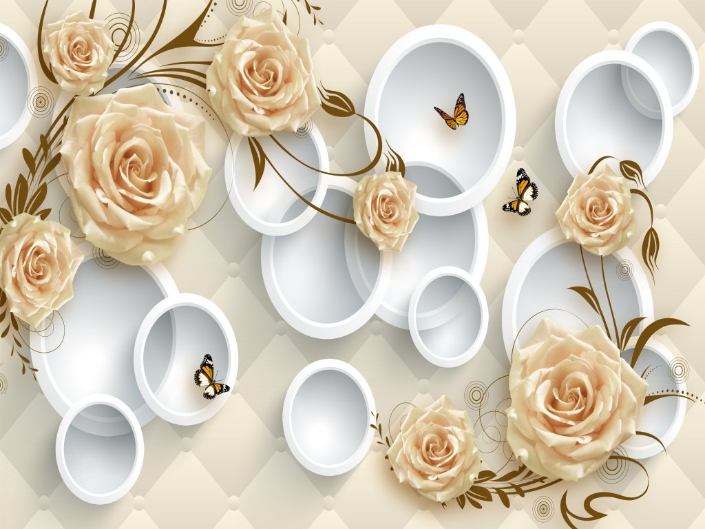 گل رز لایه باز