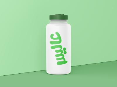 لایه باز موکاپ بطری و قمقمه