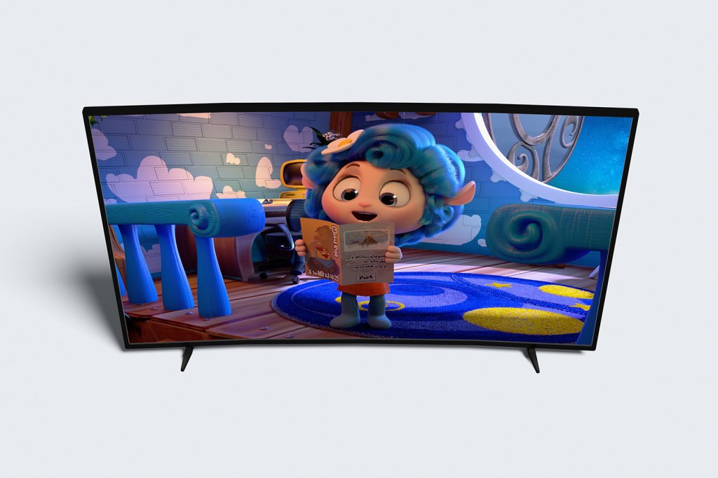  طرح لایه باز موکاپ تلویزیون LCD