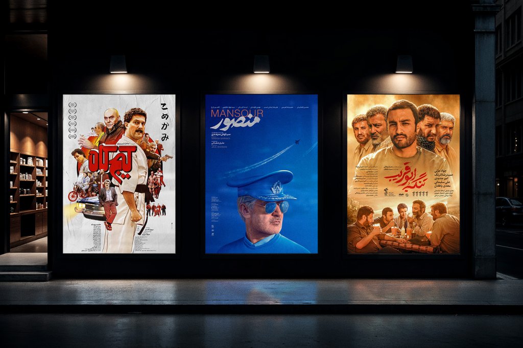  موکاپ لایه باز بیلبورد شهری