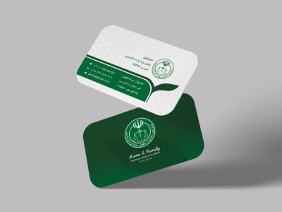 کارت ویزیت وکیل لایه باز